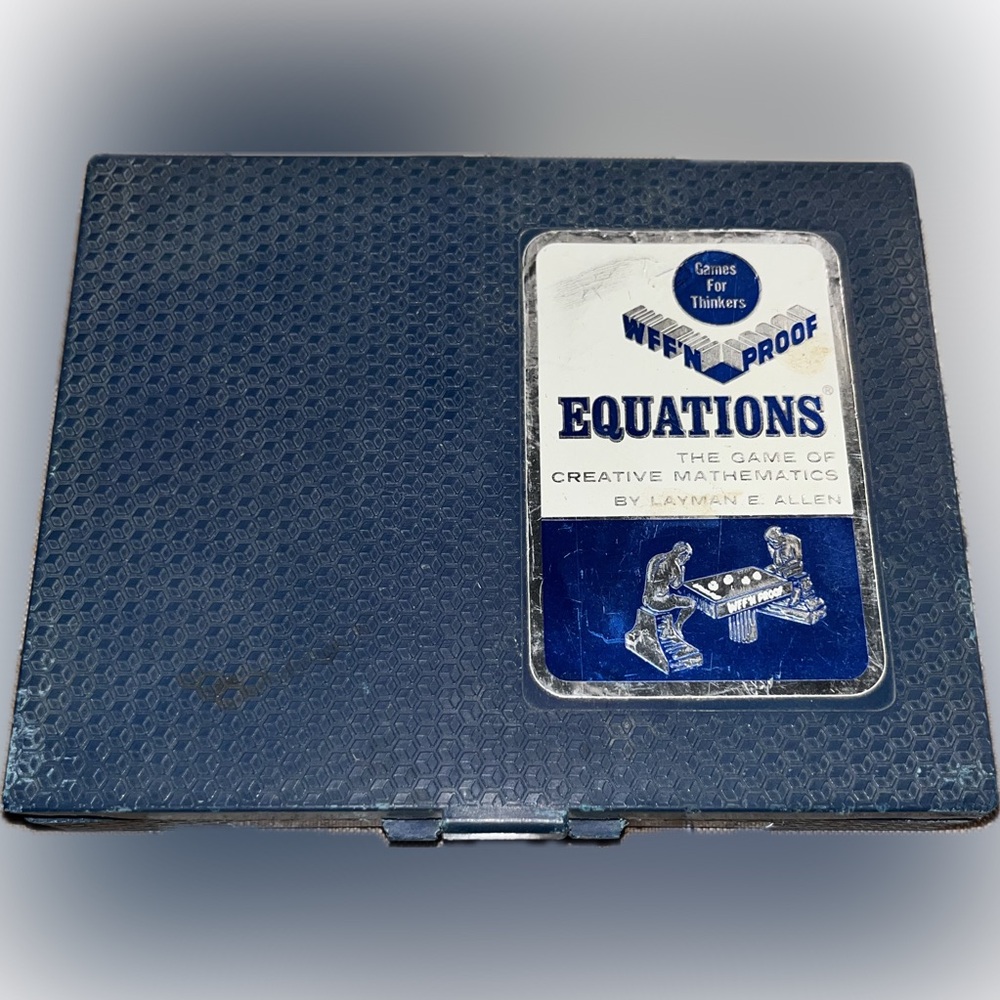 Vintage WFF ’N PROOF “Equations – The Game of Creative Mathematics” 1966